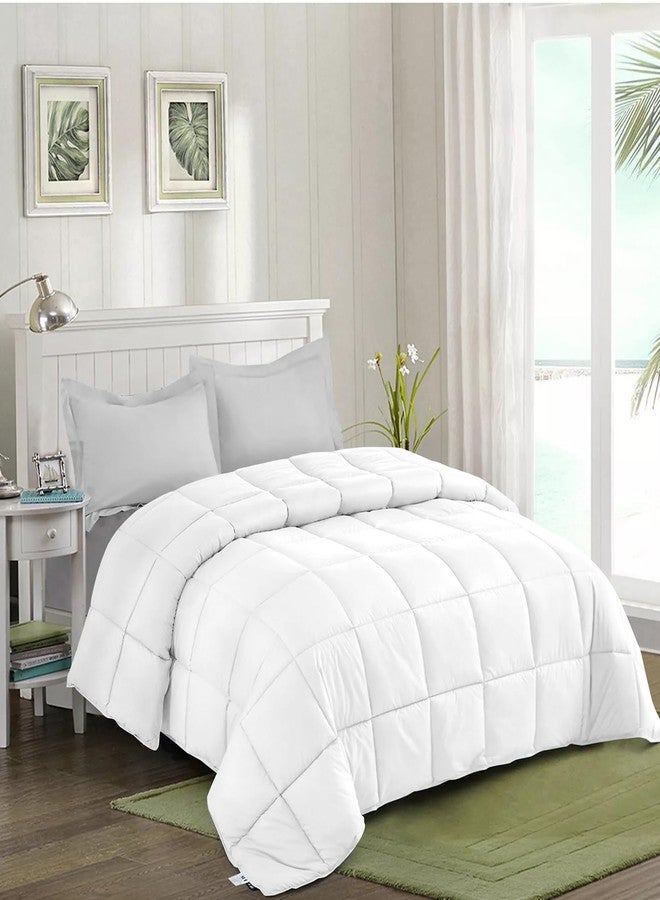 AYANSHI BEDDING Super Soft 100 GSM Ac Blanket/Ac Comforter Double Bed Summer Comforter Microfibre Lightweight (90" X 100" Inches) - Double Bed Comforter - White Color - Image 2