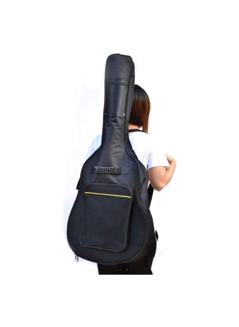 Megarya Acoustic Guitar Combo Pack Natural Guitar,Bag,Capo,Picks,Strings  - Image 4
