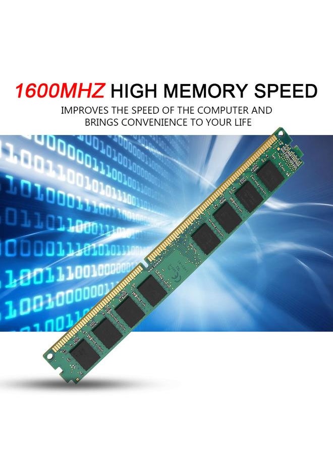 Thoraya - High Quality 240Pin DDR3 2GB 1600MHz Large Capacity PC12800 Memory Ram for PC - Image 1