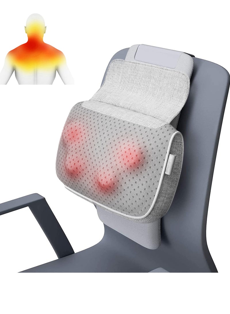 SYOSI Shiatsu Massager Back and Neck Massage, Pillow Heat Deep Tissue Kneading Massages for Lower and Upper Back, Shoulders, Calf Massager for Chair Office Home - Image 1