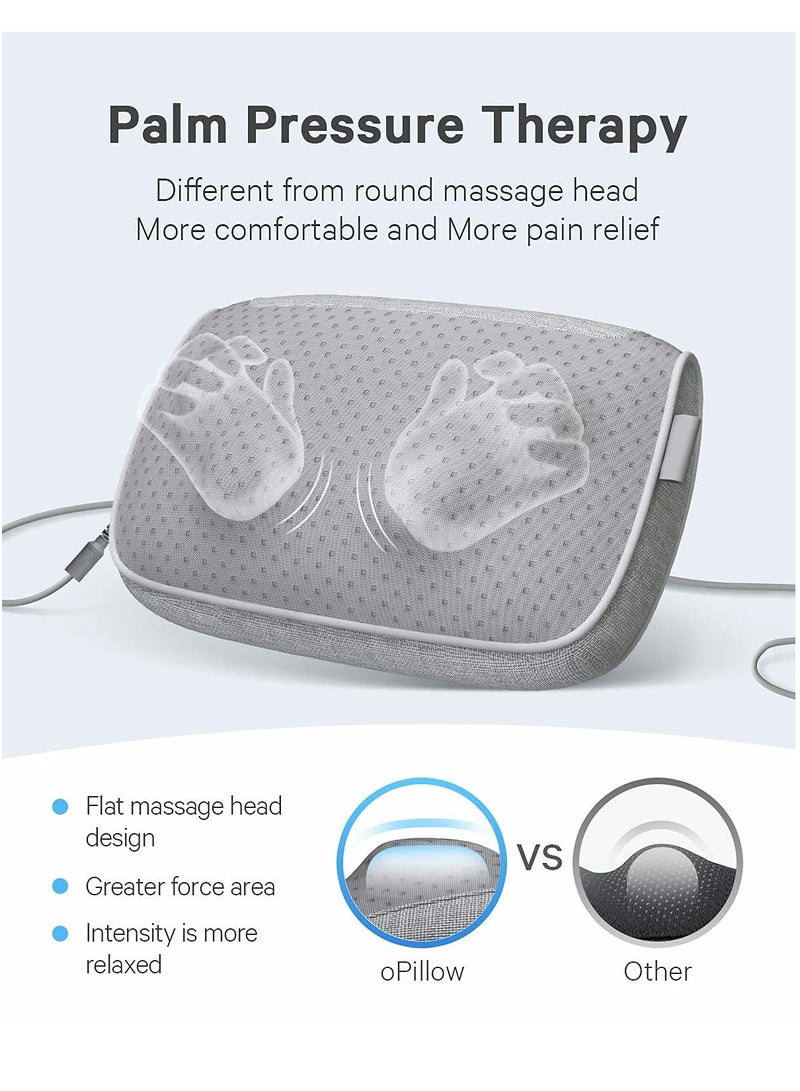 SYOSI Shiatsu Massager Back and Neck Massage, Pillow Heat Deep Tissue Kneading Massages for Lower and Upper Back, Shoulders, Calf Massager for Chair Office Home - Image 3