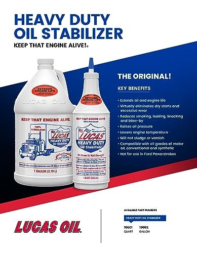 Lucas Oil 10002 Heavy Duty Oil Stabilizer - 1 Gallon (Pack of 4) - Image 2