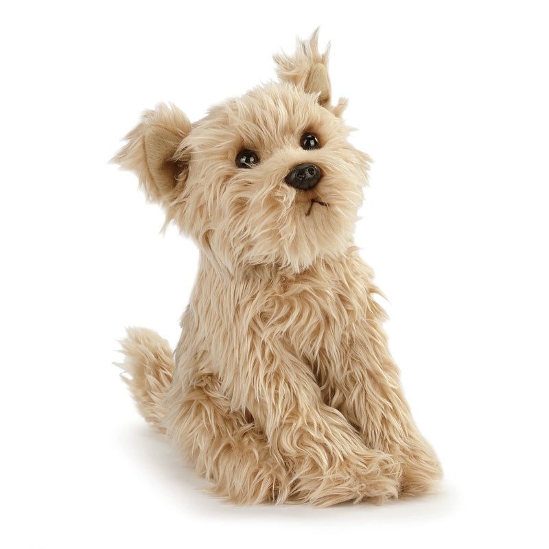 DEMDACO Chorkie Mix Rescue Breed Dog Soft Brown 10 inch Plush Fabric Stuffed Figure Toy - Image 1