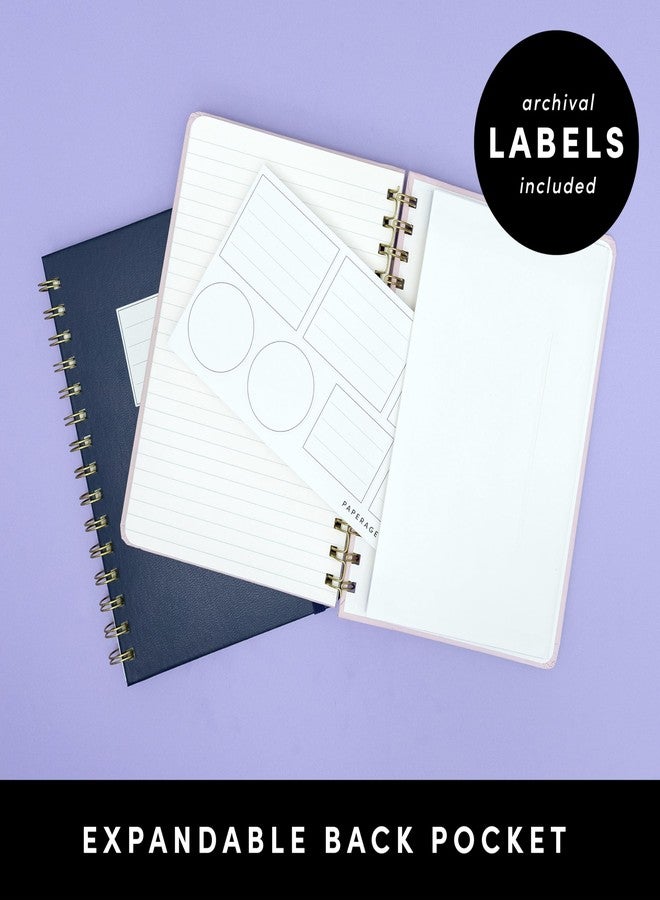 PAPERAGE Graph Paper Spiral Notebook & Journal, (Olive Green), 160 Pages, Medium 5.5 inches x 8 inches - 100 GSM Thick Graphing Paper, Hardcover, Double-Wire Grid Spiral Notebook - Image 5