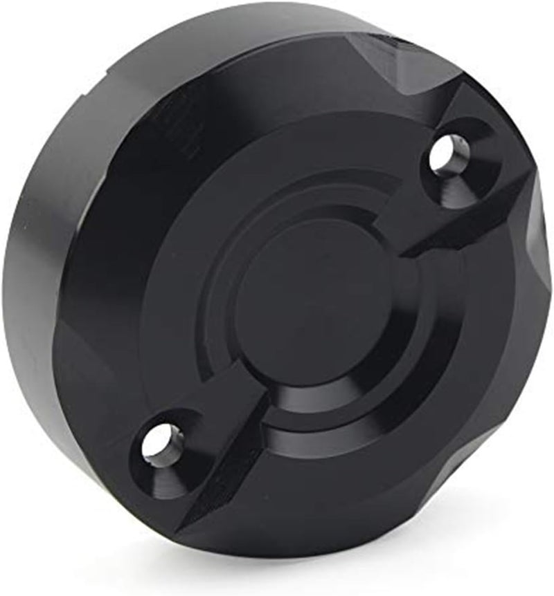 QASULER CNC Black Front Brake Reservoir Cap - Image 3
