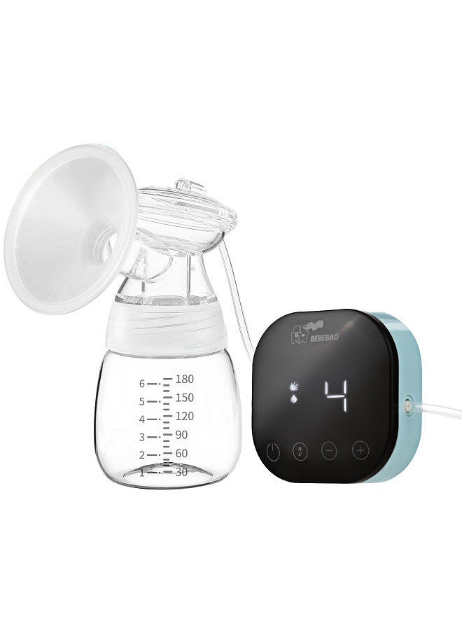 BEBEBAO - BEBEBAO BB-E001 Portable Electric Breast Pump Low Noise Pain Free Feeding Pump 3 Modes 9 Levels of Suction with Display Screen for Home Office Travel - Image 1