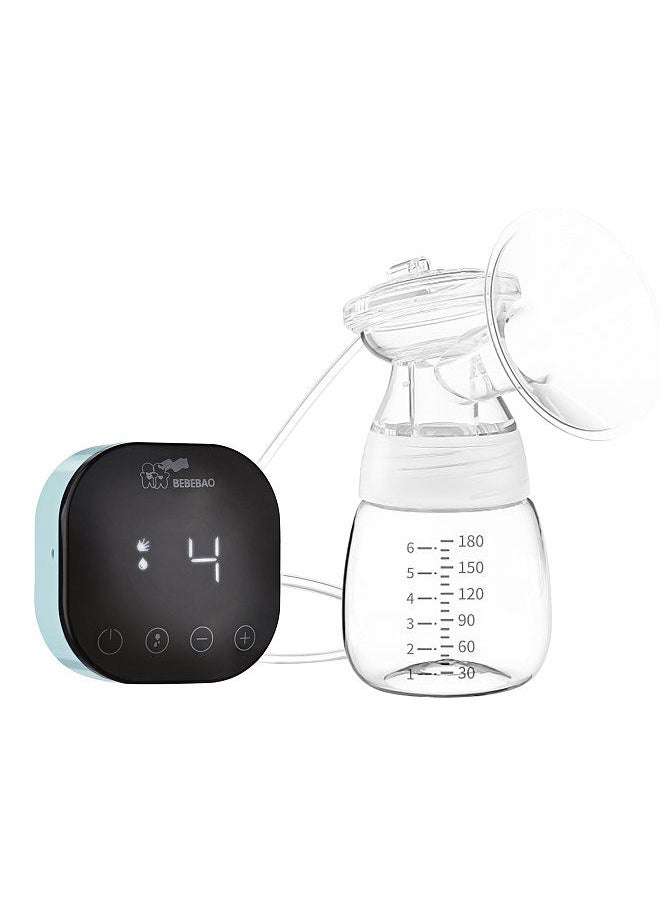 BEBEBAO - BEBEBAO BB-E001 Portable Electric Breast Pump Low Noise Pain Free Feeding Pump 3 Modes 9 Levels of Suction with Display Screen for Home Office Travel - Image 1