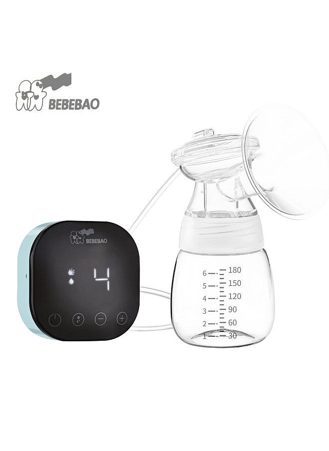 BEBEBAO - BEBEBAO BB-E001 Portable Electric Breast Pump Low Noise Pain Free Feeding Pump 3 Modes 9 Levels of Suction with Display Screen for Home Office Travel - Image 1