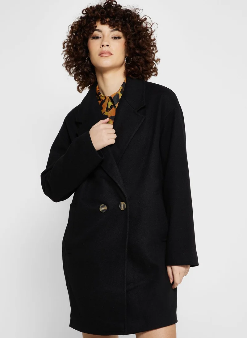 TOPSHOP Pocket Detail Coat