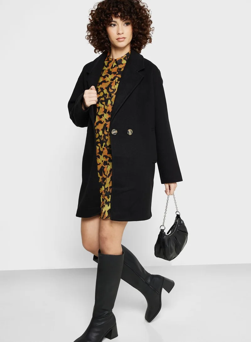 TOPSHOP Pocket Detail Coat