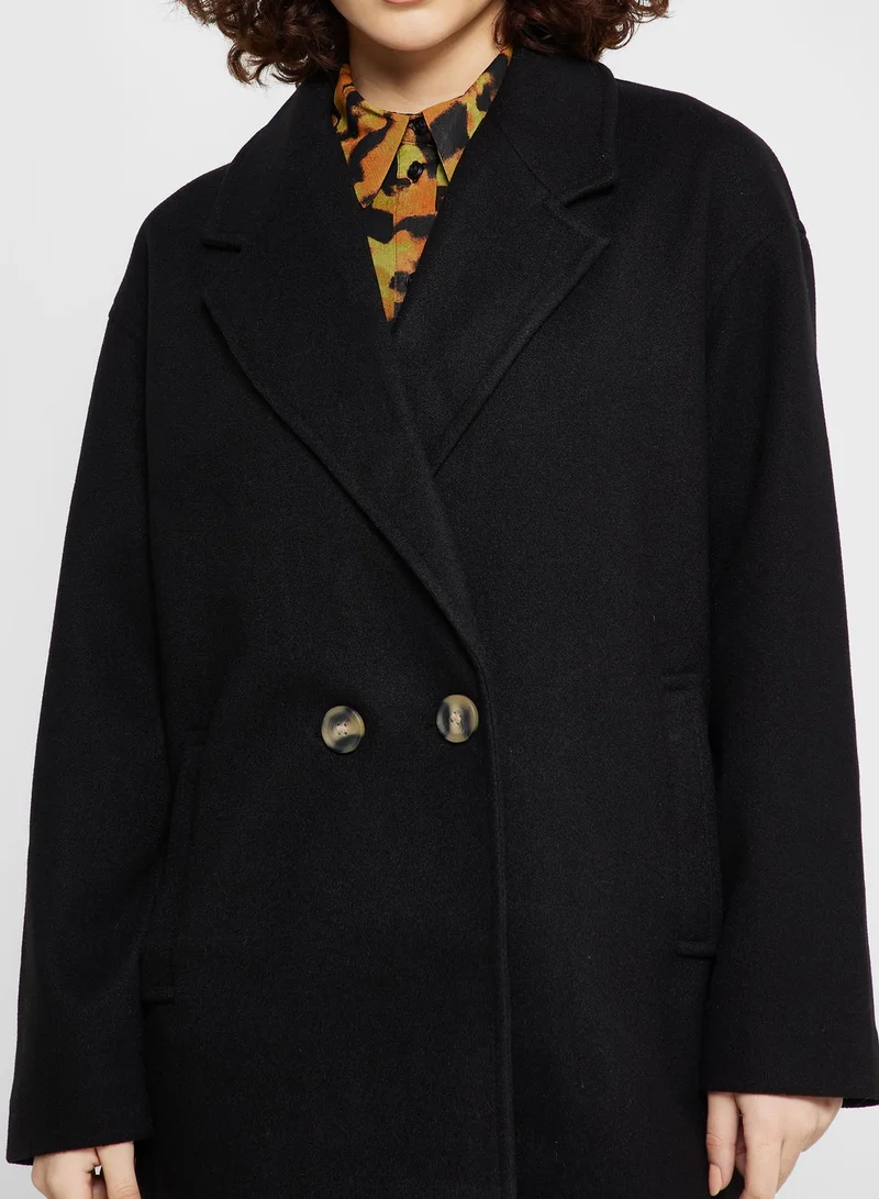 TOPSHOP Pocket Detail Coat