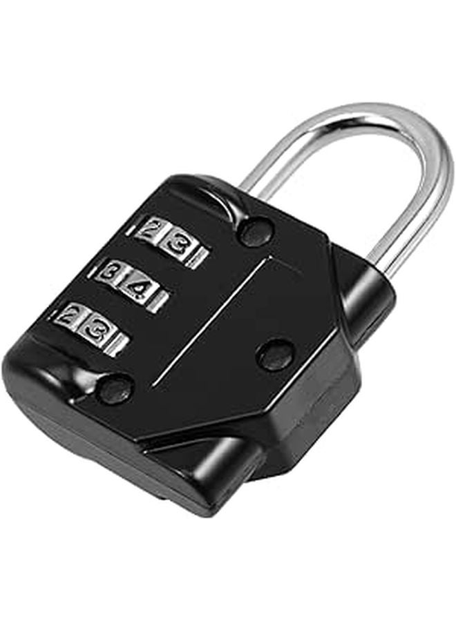 Digital Combination Lock For Luggage Suitcase Gym Storage Black - Image 1