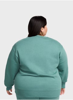 Nike Nsw Phoenix Fleece Oversized Crew Sweatshirt  - Image 2