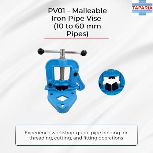 Taparia Pipe vice PV 01 - Pipe Clamp for DIY and Professional Use - Image 2