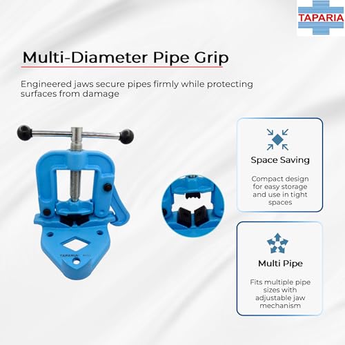 Taparia Pipe vice PV 01 - Pipe Clamp for DIY and Professional Use - Image 4