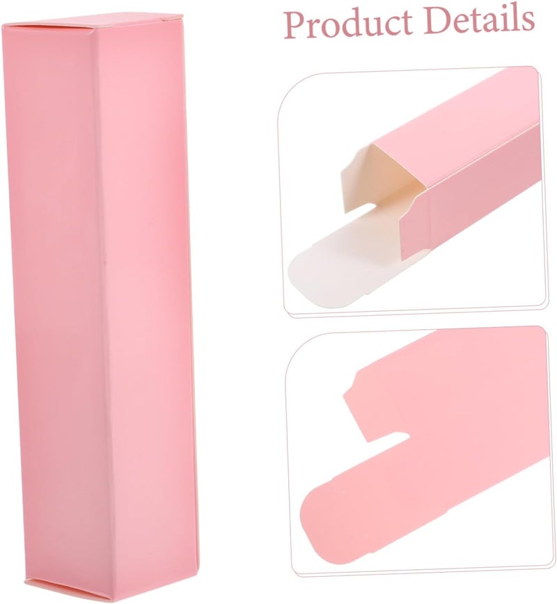 Lip Balm Packing Box 15pcs Empty Lip Gloss Containers Paper Lipstick Boxes for DIY Cosmetics Refillable Lipstick Holder for Travel and Storage - Image 5