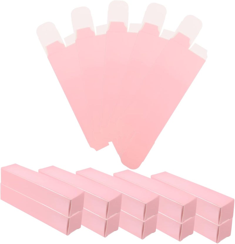 Lip Balm Packing Box 15pcs Empty Lip Gloss Containers Paper Lipstick Boxes for DIY Cosmetics Refillable Lipstick Holder for Travel and Storage - Image 1