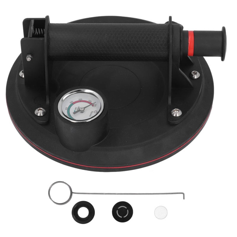 Heavy Duty Suction Cup 200KG Load Capacity Smart Pressure Display Vacuum Lifter - Easy To Operate Glass Handling Tool for Industrial Glass Moving Tile Installation - Image 1