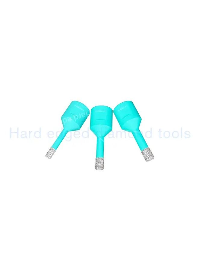 3Pcs Heavy Duty Vacuum Brazed Diamond Core Drill Bit Kit 6mm M14 Threaded For Marble Granite Tile Glass - Image 4