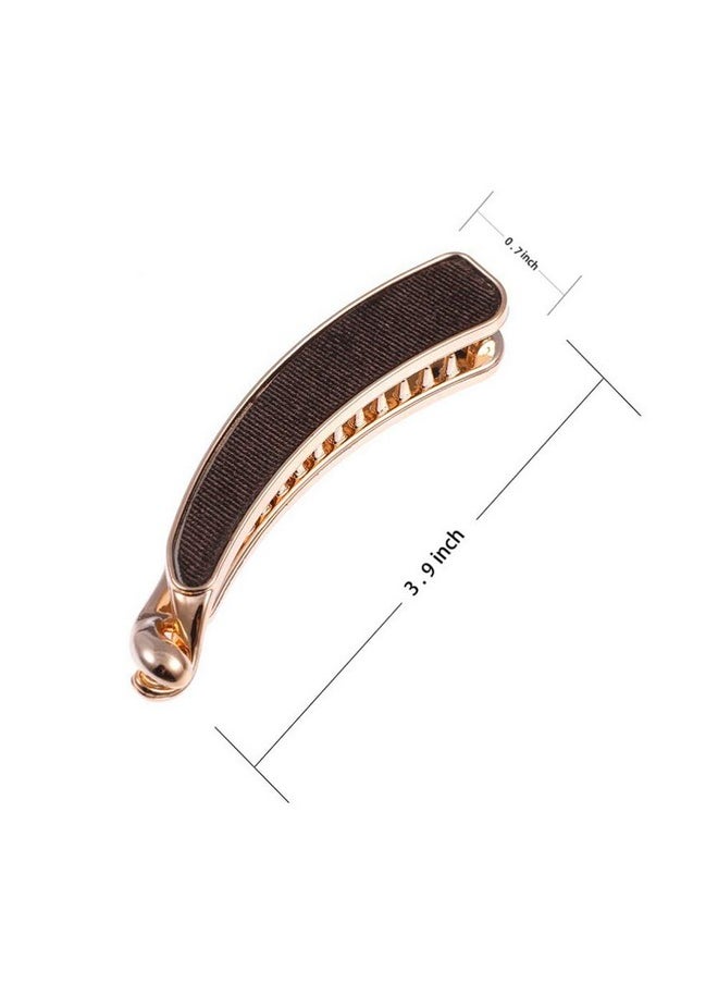 DonLeeving - Luckycivia 6 Pack Women Classic Banana Hair Clip Ponytail Holder Grips Clamp Accessory Simple Retro Hair Barrettes For Women And Girls - Image 1
