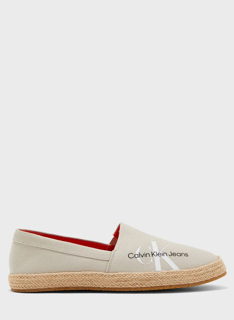 Calvin Klein Jeans Gent Logo Print Casual Moccasins