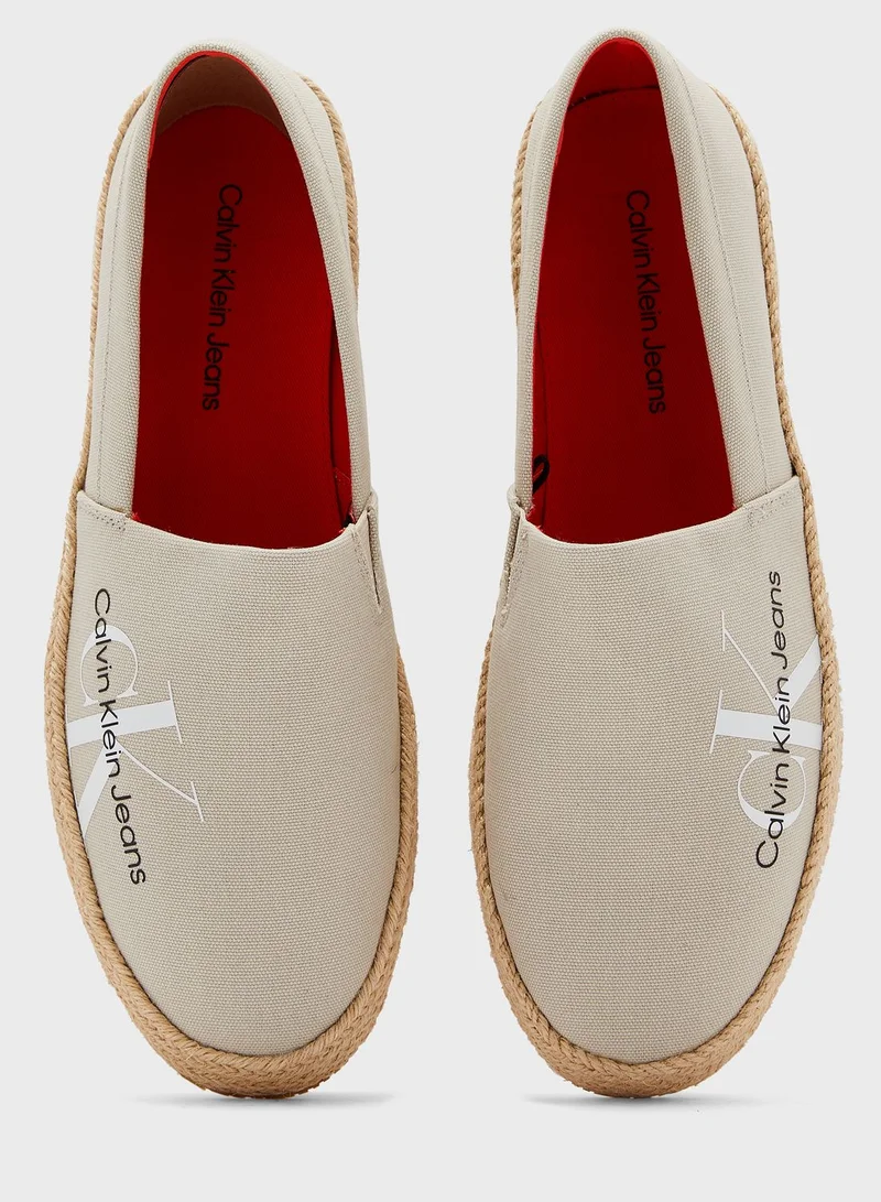Calvin Klein Jeans Gent Logo Print Casual Moccasins