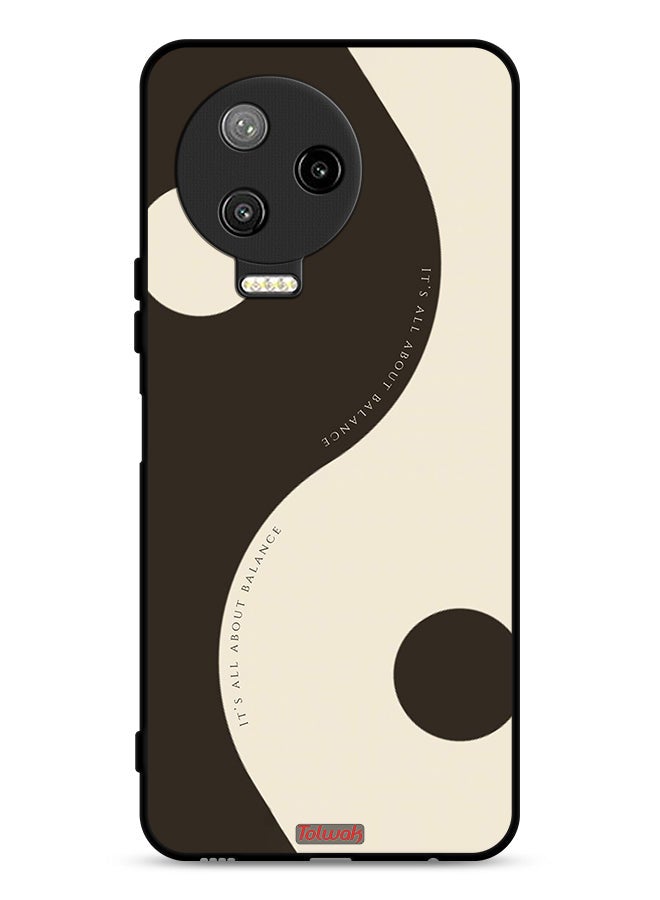 Tolwak Infinix Note 12 Pro 4G Protective Case Cover Its All About Balance - Image 1