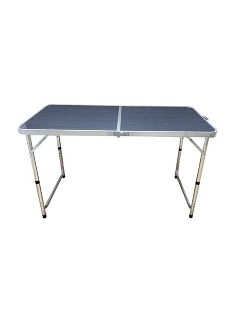Foldable Camping Table Grey 120X70X60Cm