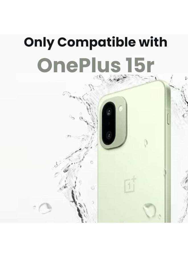جراب حماية لهاتف OnePlus 15R، غطاء خلفي صلب شفاف مقاوم للصدمات [مضاد للاصفرار]، حماية 360 درجة، غطاء خلفي شفاف من مادة TPU لهاتف OnePlus 15R 5G - Image 2