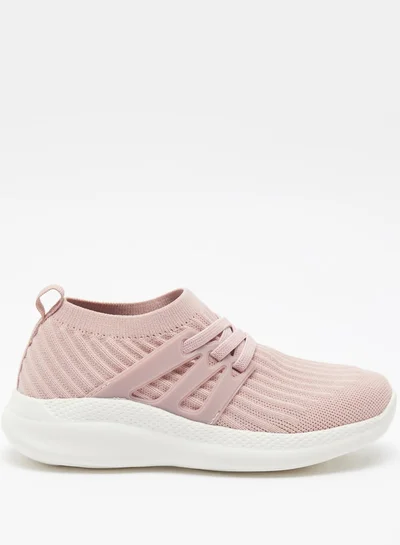 Dash Girls Textured Slip-On Sports Shoes