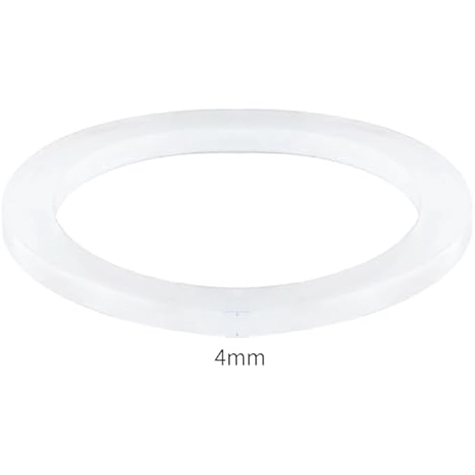 EASYWORKZ Stovetop Espresso Maker Replacement Silicone 1012 Cup Size Gasket Seals And Filter Screen For Moka Pot - Image 5
