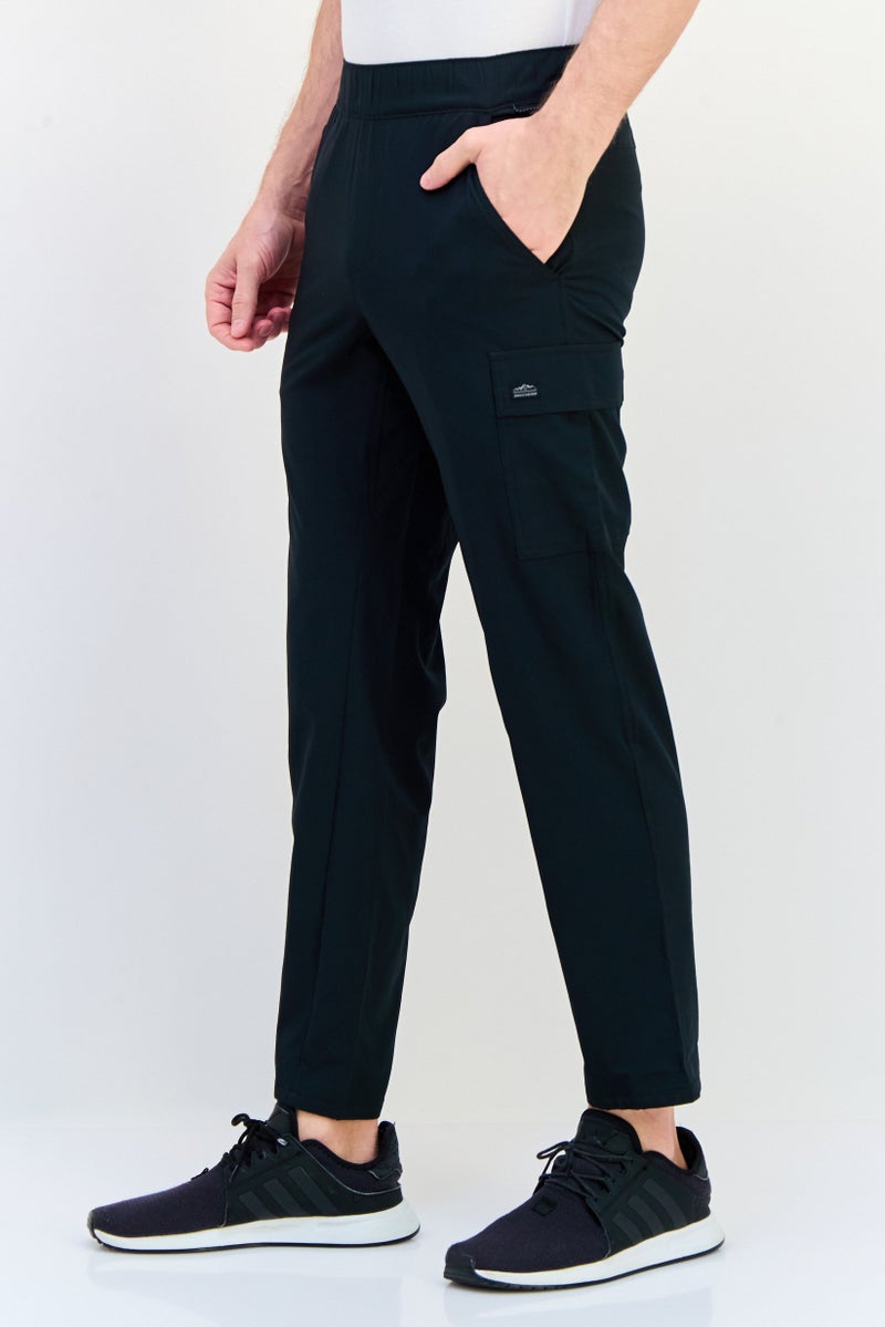 SKECHERS Men Sportswear Fit Walking Jogger Pants, Black - Image 2