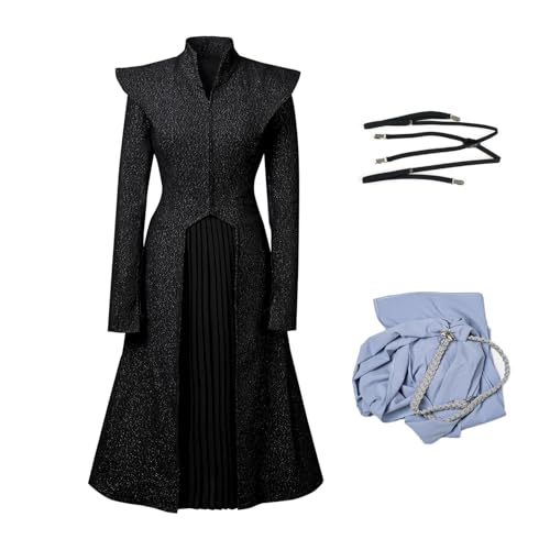 CosFantasy Women's Cosplay Costume Dress Robe Black Uniform Outfits for Halloween Size M - Image 1