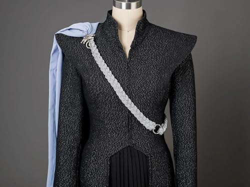 CosFantasy Women's Cosplay Costume Dress Robe Black Uniform Outfits for Halloween Size M - Image 4
