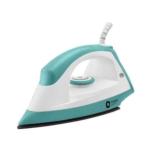 Orient Electric Fabrijoy 1000 Watt Dry Iron for clothes with Weilburger Non Stick Soleplate coating | 5 level safety| 2 Years Replacement Warranty by Orient - Image 1