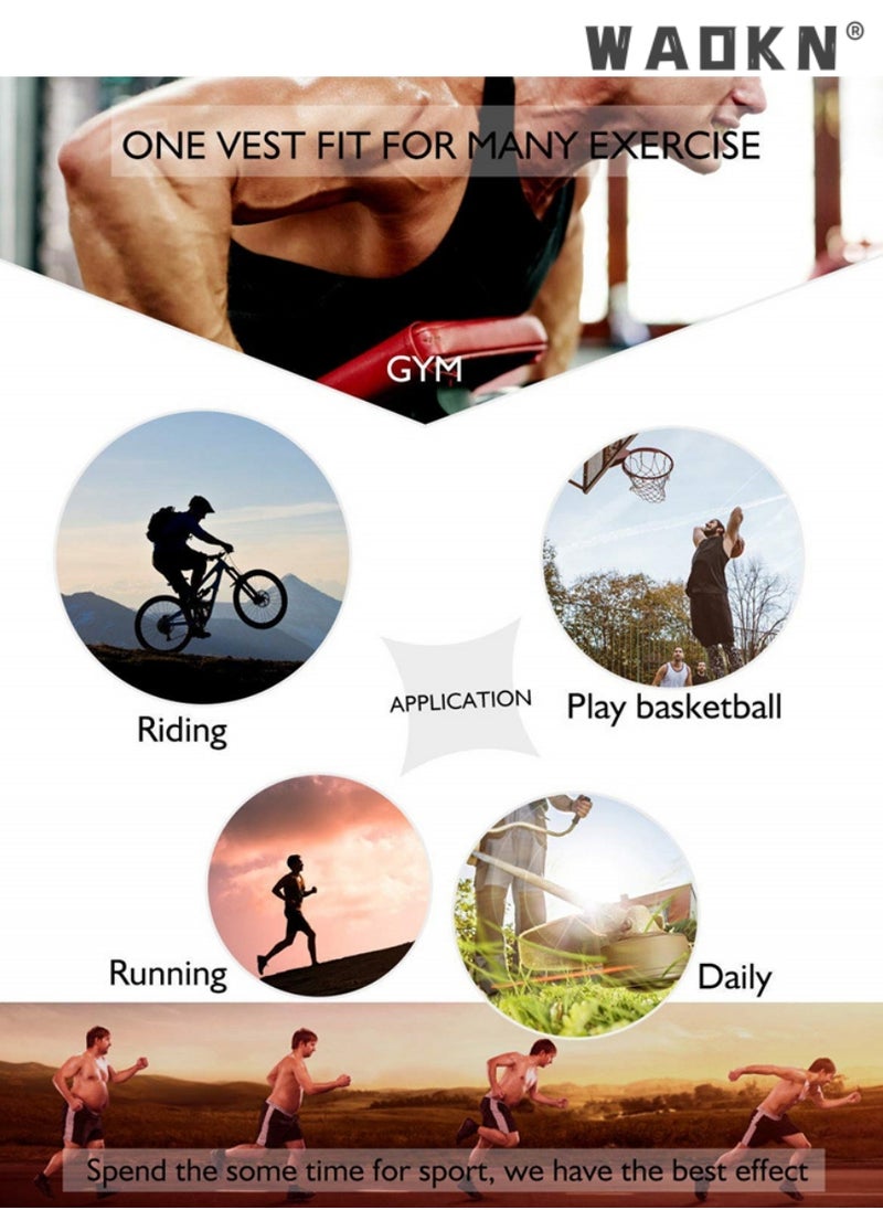 WAOKN Sauna Suit for Men Sweat Sauna Jackets Workout Shirt Body Shaper Slimming Fitness Shapewear Long Sleeve,Shape Weight Loss Zipper Jacket Long Sleeve,Gym Workout Tops Body Shaper Sweat Suits Black  - Image 4