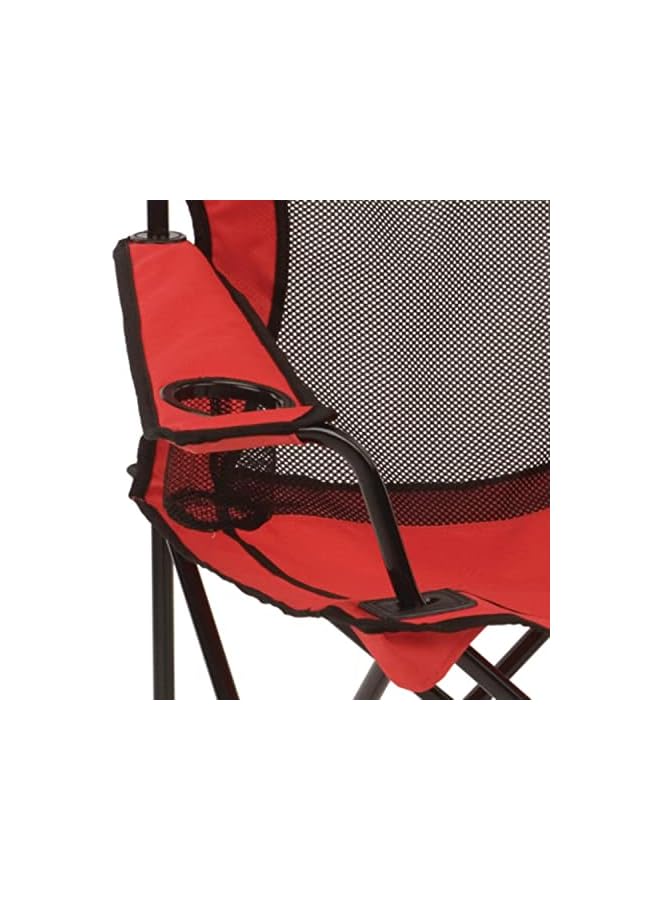 PROMASS كرسي تخييم قابل للطي بشبكة عريضة رباعية - Image 5