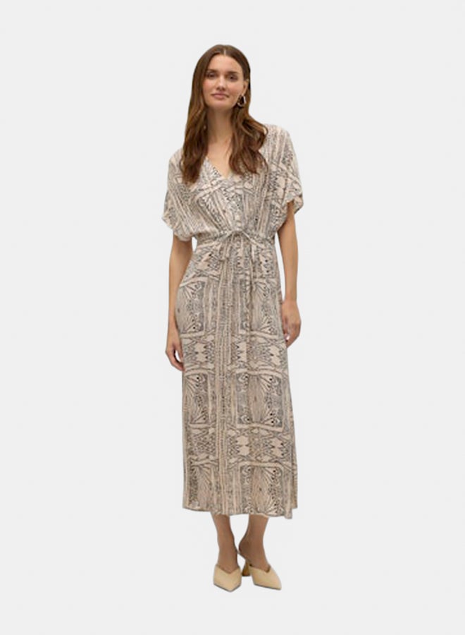 VERO MODA VERO MODA Womens Menny Shortsleeve 7/8 Kaftan  - Image 1