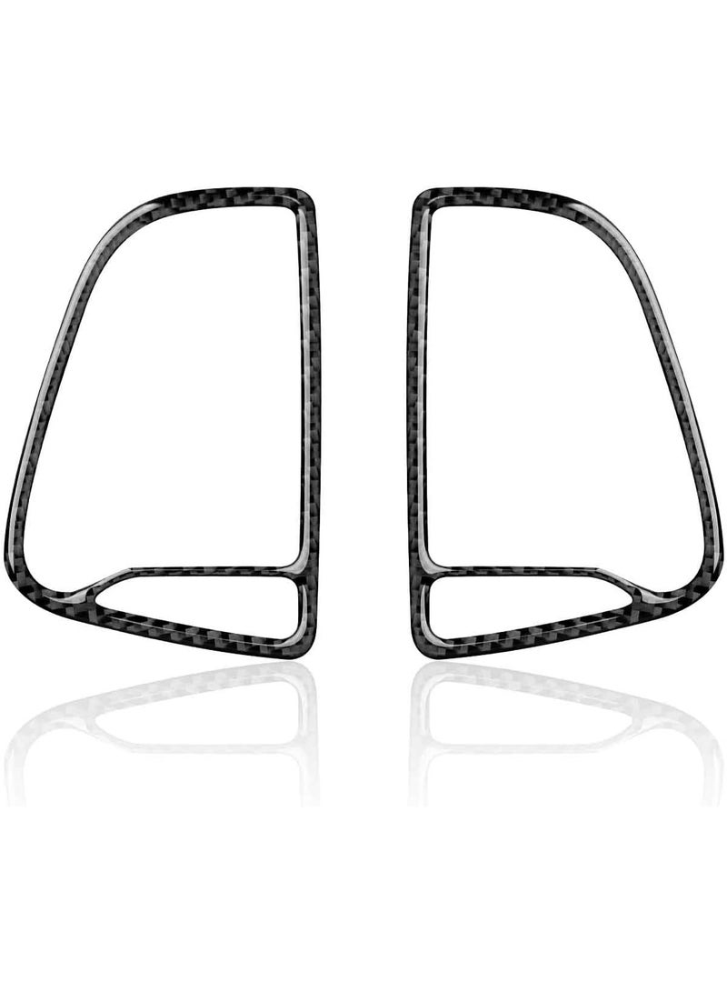 Car Center Console A/C Outlet Vent Trim Decals for 2015-2023 Dodge Challenger Accessories Carbon Fiber Interior Stickers - Image 2