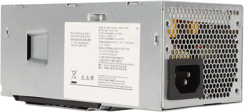 TFX Power Supply, 180W/210W Optional Power Supply Motherboard 10pin and CPU 4pin Interface Replacement Computer Power Supply (HK310-72PP 210W) - Image 1