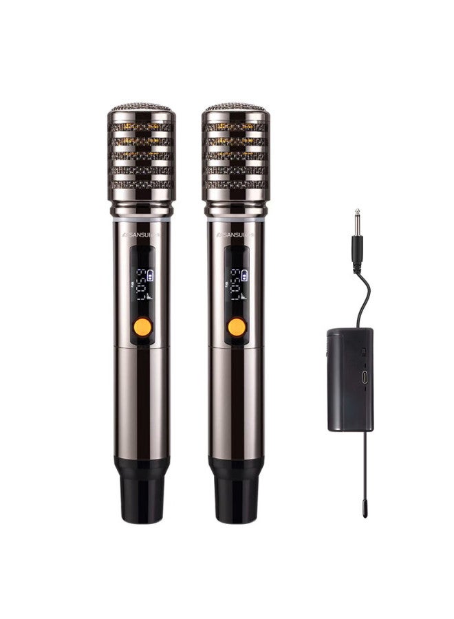 Sansui K60-2 Wireless Microphone For Outdoor Square Dance Stage Sound Conference Host Speech Home Ktv Professional Singing Universal Charging Microphone - Image 4
