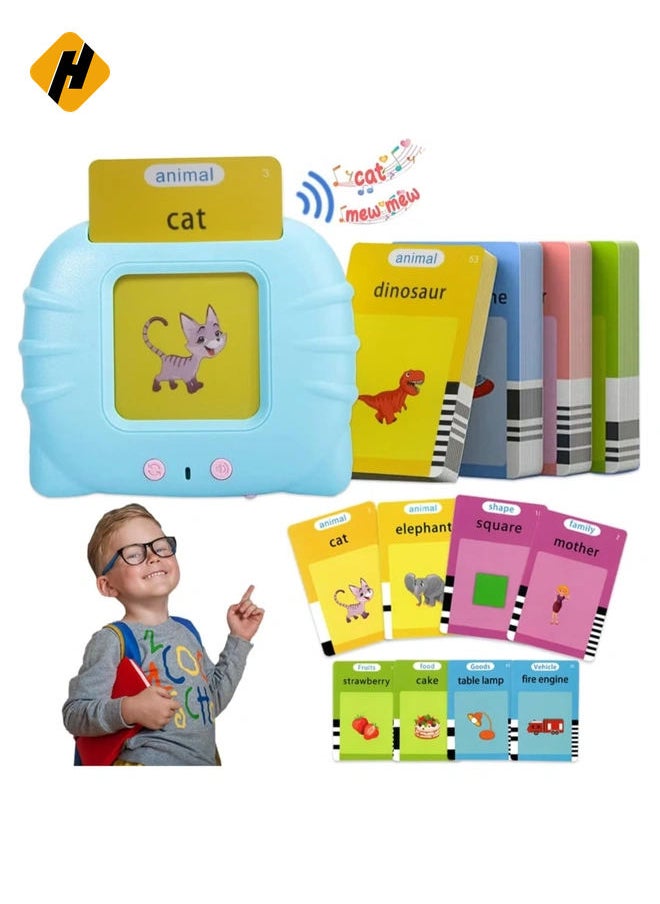 HuHa Flash Cards Educational Toys for Toddlers 2 3 4 5 6 Year Old Toddler Learning Toys for Girls Boys Gifts  - Image 1
