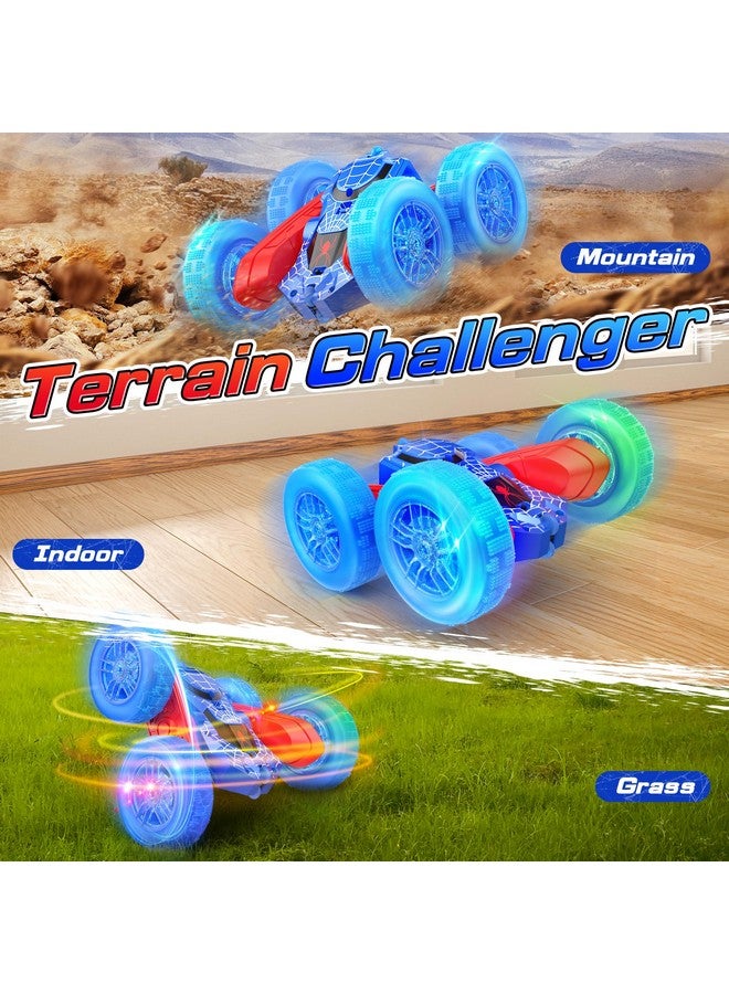NQD Spider Remote Control Car- Double Sided 360°Rotate Rc Stunt Car With Wheel Lights, 4Wd Off-Road Rc Cars 2.4Ghz Indoor/Outdoor Rechargeable Toy Car For Boys Age 4-7 8-12 Birthday Xmas Gift - Image 5
