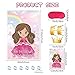 Hxezoc Pin The Crown on The Princess Party Games with 24 Pcs Crowns Large Princess Party Games Poster for Girls Kids Birthday Party Carnival Supplies - Image 4