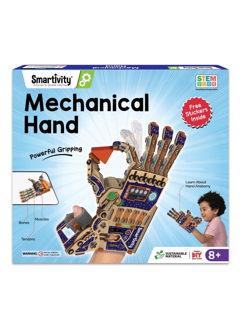 سمارتيفيتي لعبة اليد الميكانيكية الروبوتية الذكية للأطفال من عمر 8-10-12-14 سنة | الفائز بجائزة اختيار الآباء لعام 2024، هدايا عيد الميلاد للبنين والبنات | ألعاب علمية تعليمية STEM للأطفال 8،9،10،11،12،13،14 - Image 1