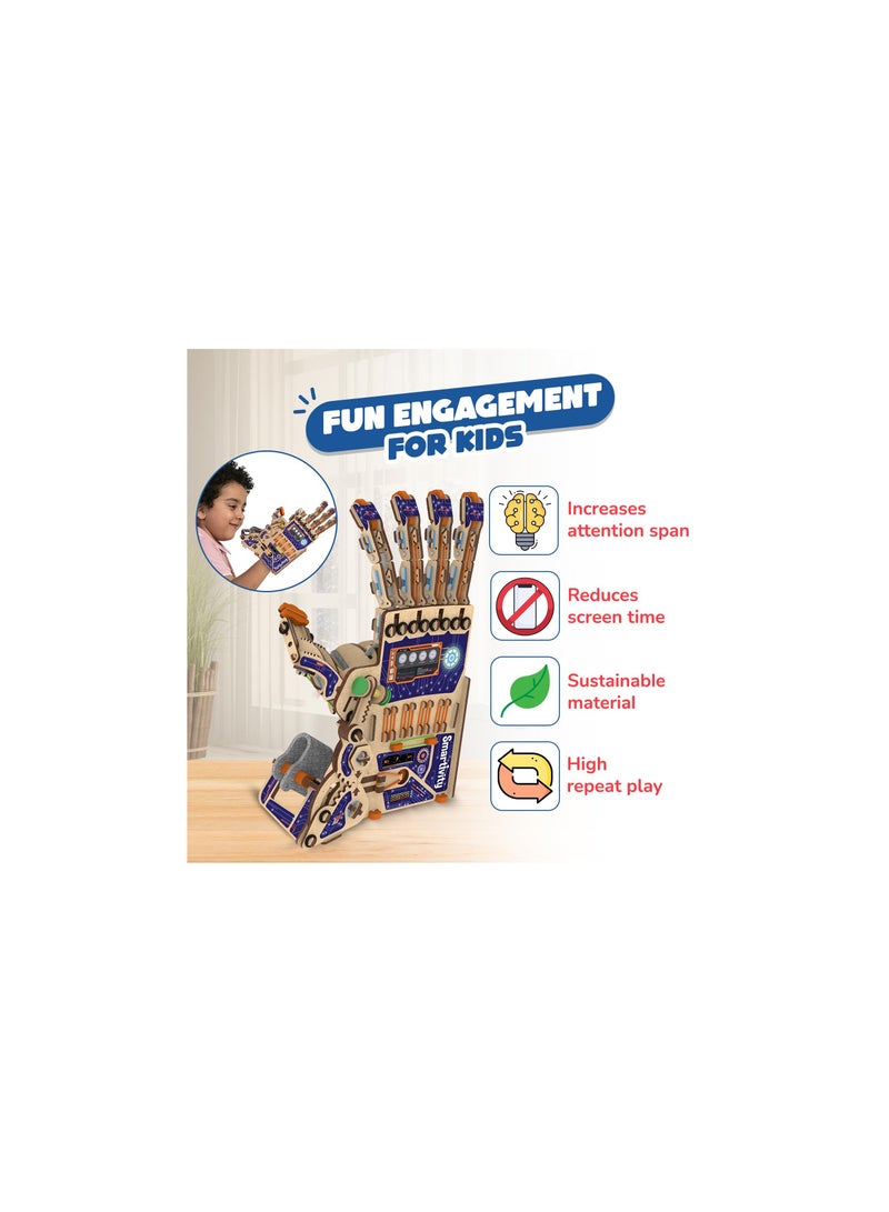 سمارتيفيتي لعبة اليد الميكانيكية الروبوتية الذكية للأطفال من عمر 8-10-12-14 سنة | الفائز بجائزة اختيار الآباء لعام 2024، هدايا عيد الميلاد للبنين والبنات | ألعاب علمية تعليمية STEM للأطفال 8،9،10،11،12،13،14 - Image 2