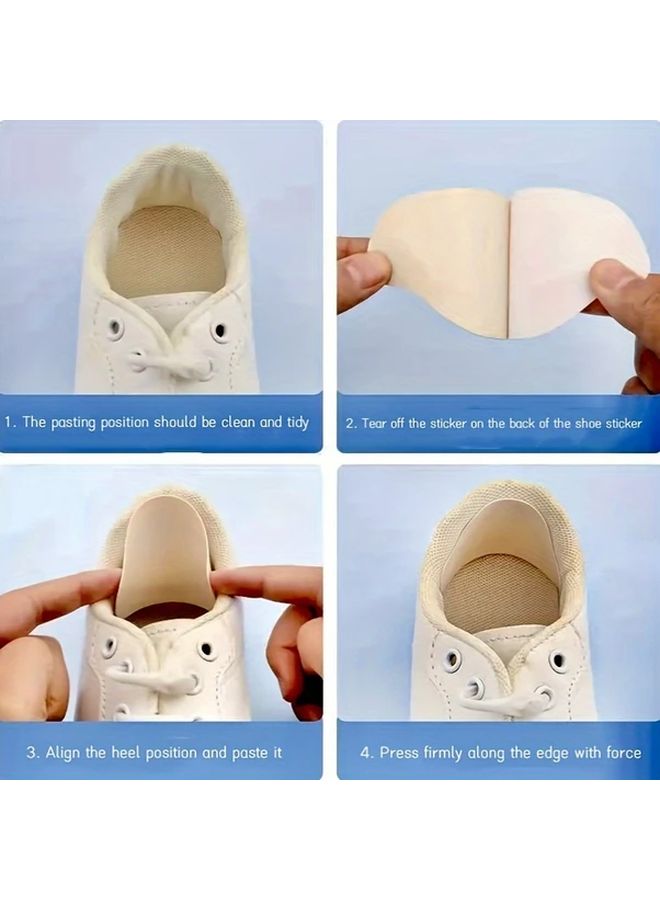 Self Adhesive Shoe Repair Patch Ultra Thin Anti Wear Heel Hole Fix Light Brown - Image 5