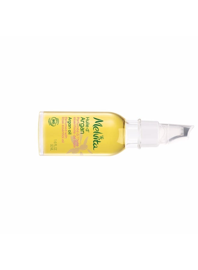 Melvita Argan Oil Perfumed with Rose Essential Oil 50ml - Image 2