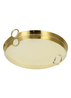 Dallaty Serving Tray Gold 36x36x6.5 cm  - Image 2