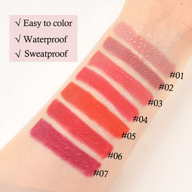 Boobeen Matte Lip Crayon Lipstik Pencil Velvety Creamy Matte Lip Liner Full Coverage High Pigment Waterproof Long Lasting Lipstick for Women, Matte Lip Color with Smooth - Image 3